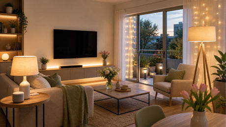 Five smart lighting ideas for refreshing a home in spring
