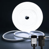echosari 33Ft LED Neon Rope Lights(Cool White)