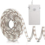 echosari white LED strip coil with motion-sensor battery box