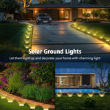 echosari Solar Lights for Outside