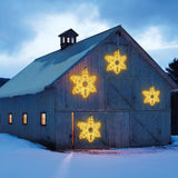 27" Christmas Big Snowflake Hanging Lights