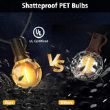 echosari Outdoor G40 String Lights