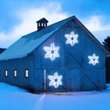 echosari 27" Christmas Big Snowflake Lights(Cool White)