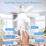 Remote control features for echosari ceiling fan - 3 color temperatures, 3 speeds, timer