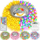 echosari Christmas String Lights  (Clear Wire)